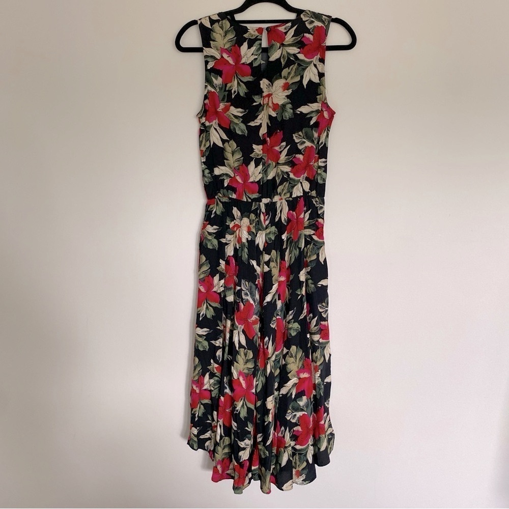 VTG Floral Sleeveless Midi Sundress - Picture 3 of 9